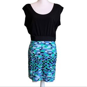 BCBG Generation Multicolored Dress Size Medium